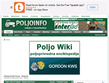 Tablet Screenshot of poljoinfo.com